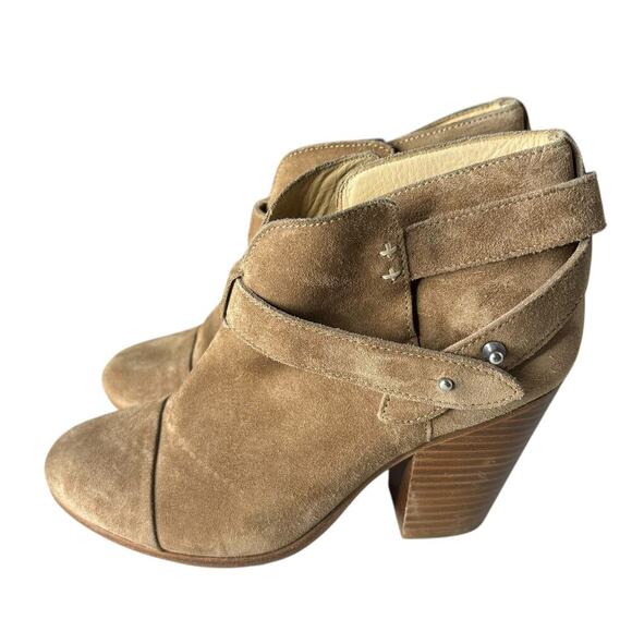 Rag & Bone Harrow Suede Boot Camel Size 8 - Picture 4 of 6